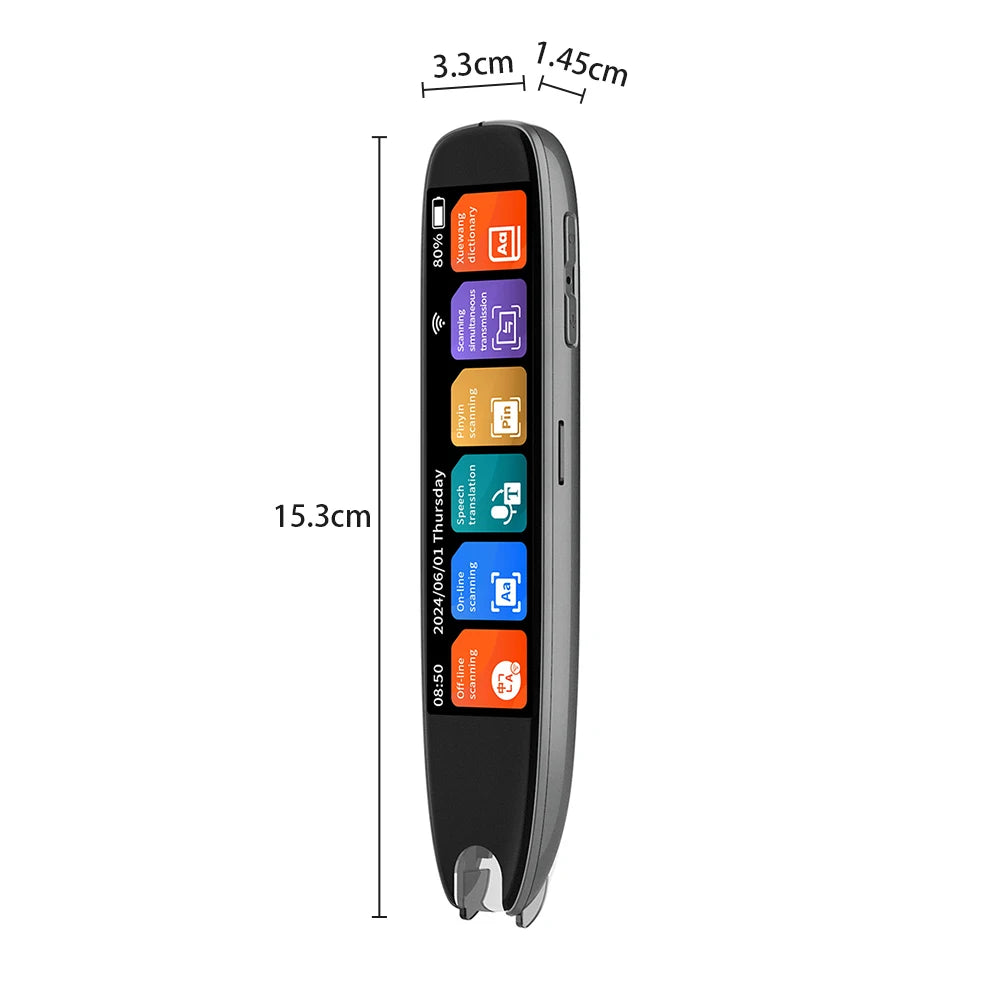 Text Scanning Reading Translator WiFi/BT 142 Languages